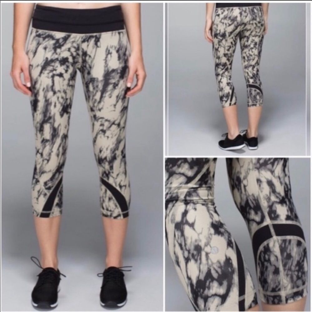 LULULEMON | Inspire Crop II Tie Dye Leggings Women’s Size 6